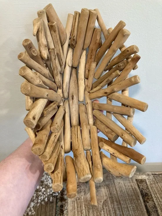 Rustic Driftwood Decorative Bowl - Picture 6 of 16